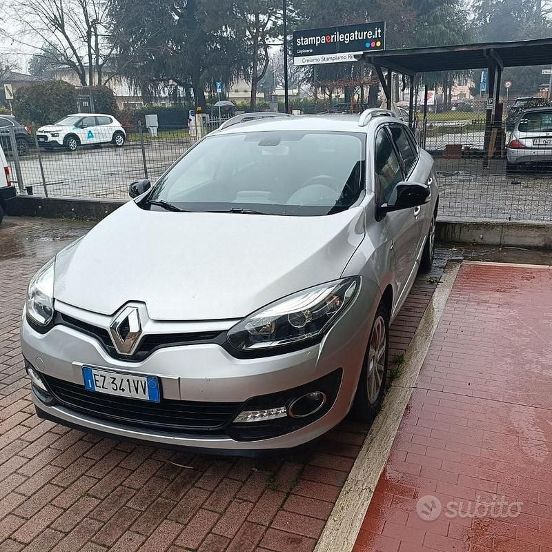 Usata Renault Mégane GrandTour 115 CV (84 kW) 2015 Grigio Station wagon