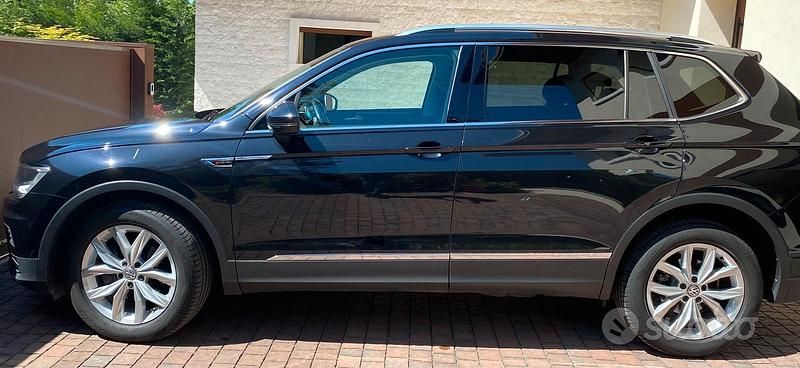 Usata VW Tiguan Allspace 150 CV (110 kW) 2018 Nero SUV