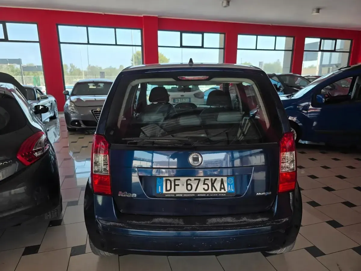 Usata Fiat Idea 90 CV (66 kW) 2007 Blu Monovolume