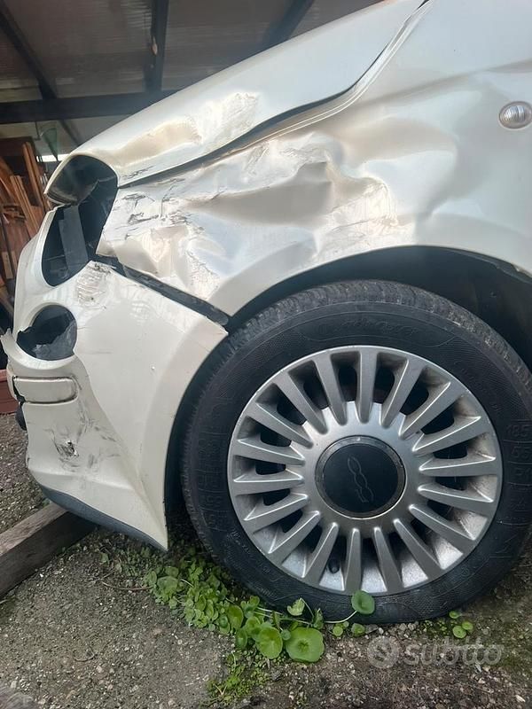 Usata Fiat 500 2004 Bianco Utilitaria