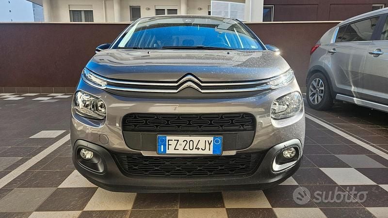 Usata Citroën C3 Feel 102 CV (75 kW) 2020 Grigio Utilitaria