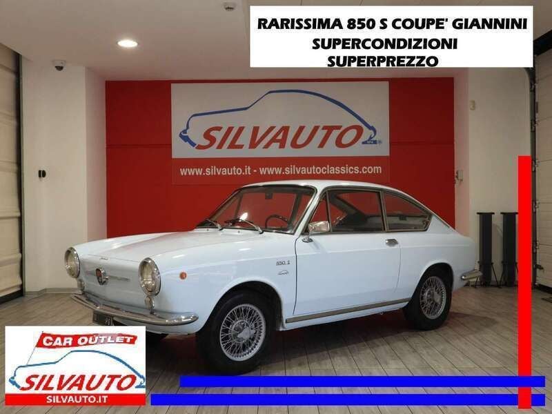 Usata Fiat 850 S 49 CV (36 kW) 1966 Azzurro chiaro Coupé
