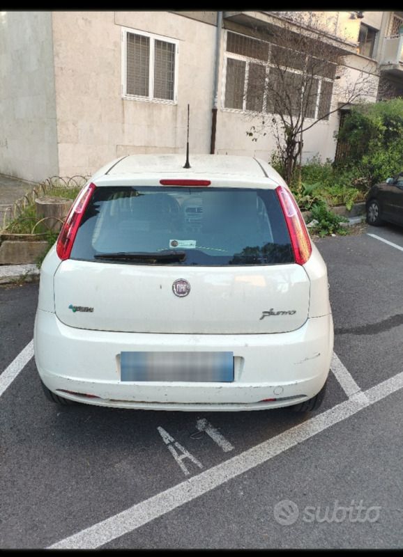 Usata Fiat Grande Punto Dynamic 77 CV (56 kW) 2009 Bianco Utilitaria