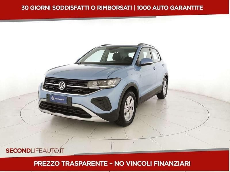 Blu Usata 2024 VW T-Cross Life SUV | 23.200 € (Buon prezzo) - Immagine 1/4