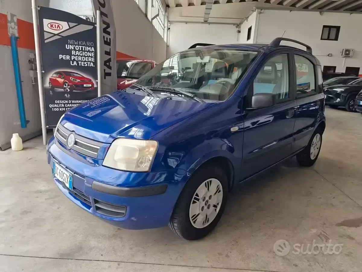 Usata Fiat Panda Dynamic 60 CV (44 kW) 2007 Blu Utilitaria