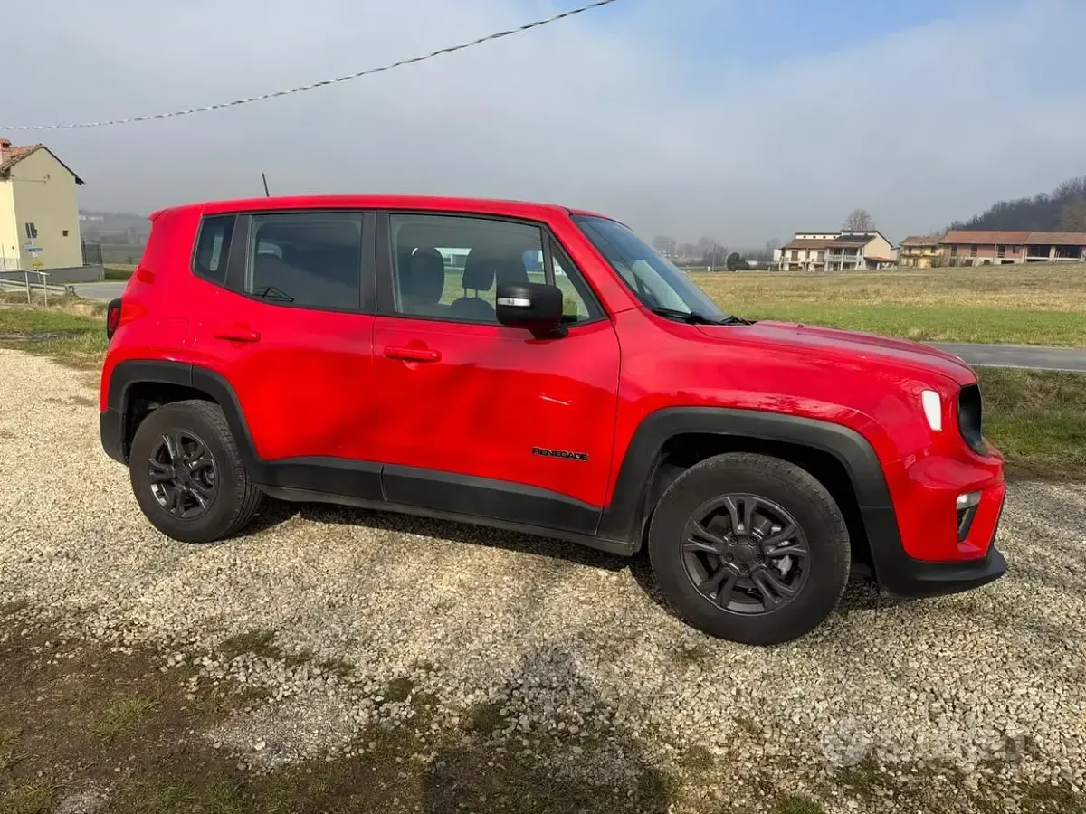 Usata Jeep Renegade Longitude 120 CV (88 kW) 2022 Rosso SUV