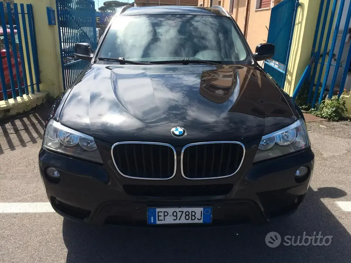Usata BMW X3 184 CV (135 kW) 2012 Nero SUV