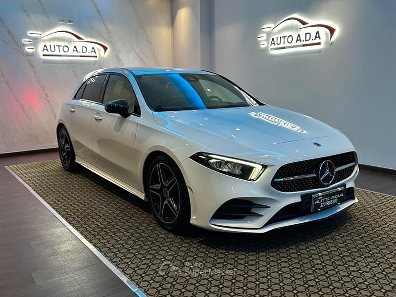 Usata Mercedes A200 Premium 163 CV (119 kW) 2019 Bianco Berlina