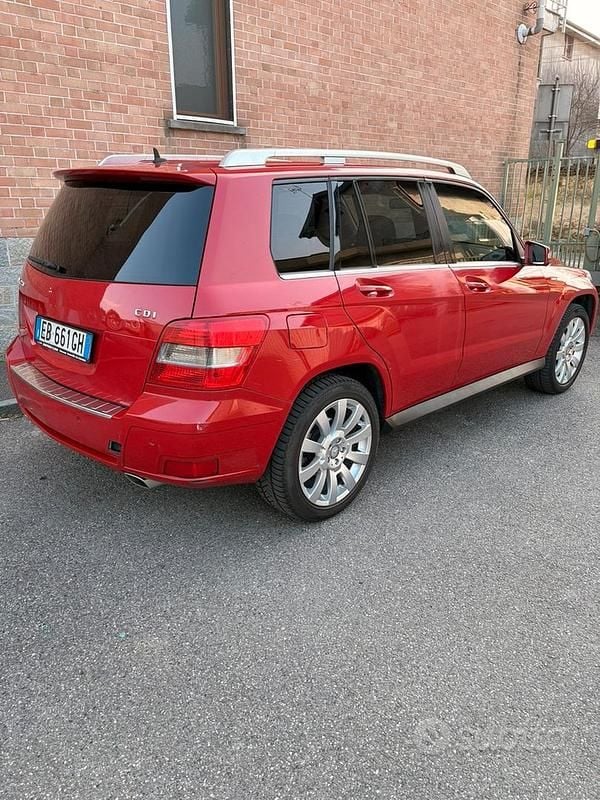Usata Mercedes GLK220 170 CV (125 kW) 2010 Rosso SUV