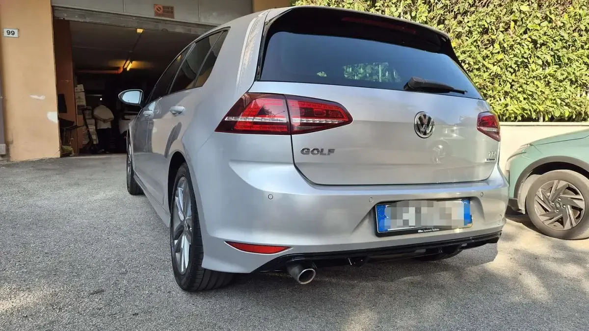 Usata VW Golf VII Edition 110 CV (80 kW) 2016 Grigio Berlina