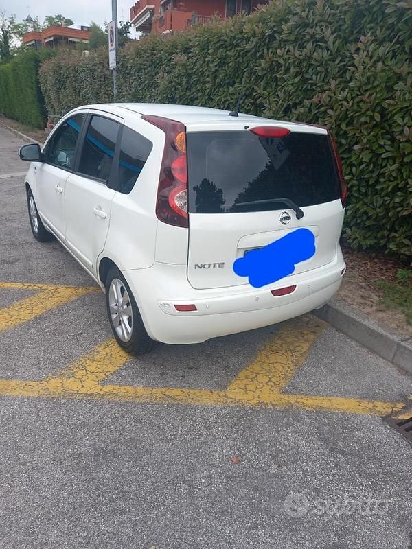 Usata Nissan Note 88 CV (64 kW) 2009 Bianco Monovolume