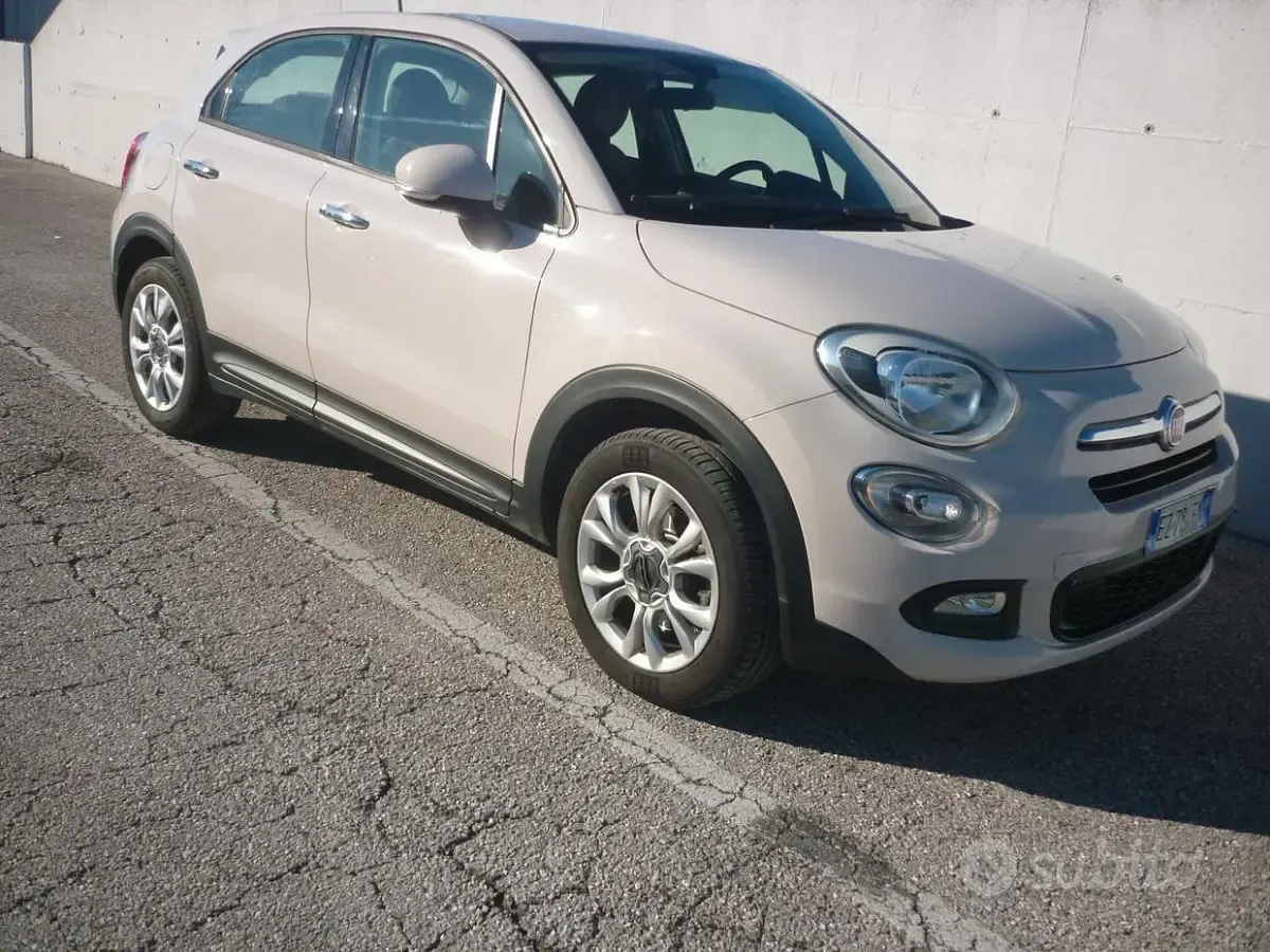 Usata Fiat 500X Pop Star 110 CV (80 kW) 2015 Beige SUV
