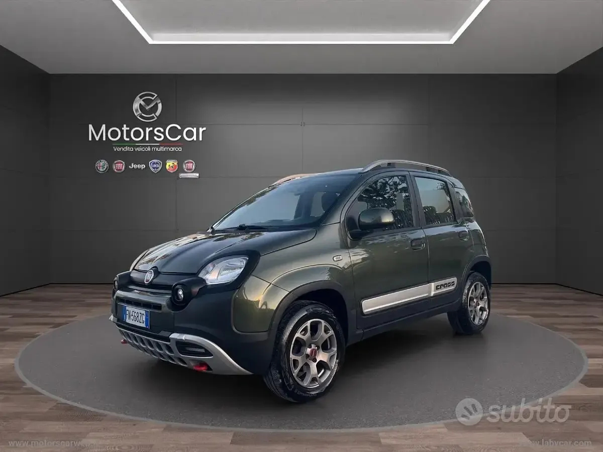 Begagnad Fiat Panda Cross Cross 95 HK (69 kW) 2018 Grön Halvkombi