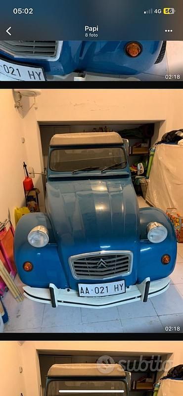 Usata Citroën 2CV 29 CV (21 kW) 1994 Blu Berlina