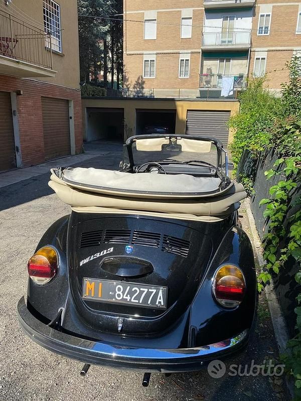 Usata VW Käfer 1970 Nero Cabrio