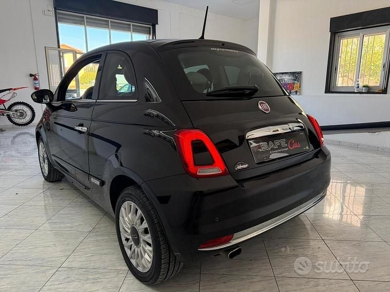 Usata Fiat 500 Lounge 69 CV (50 kW) 2018 Nero Berlina