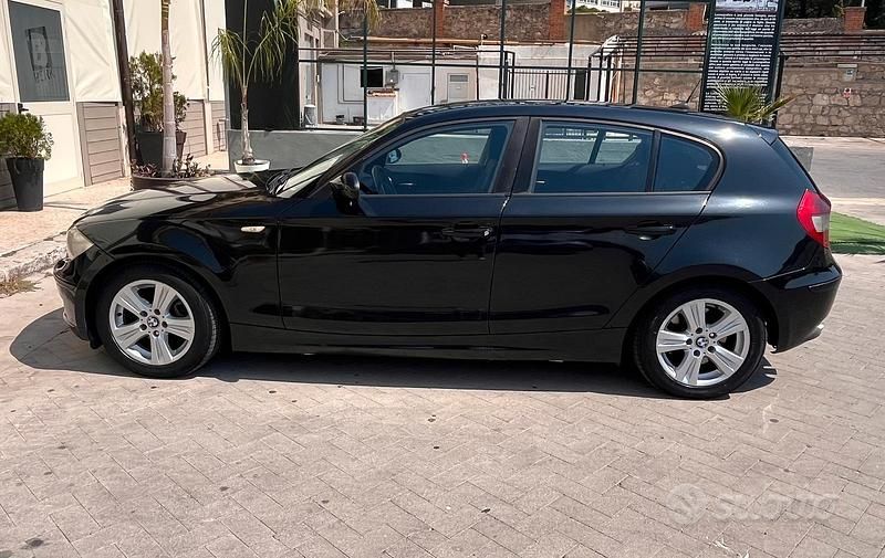 Usata BMW 118 2008 Nero Utilitaria