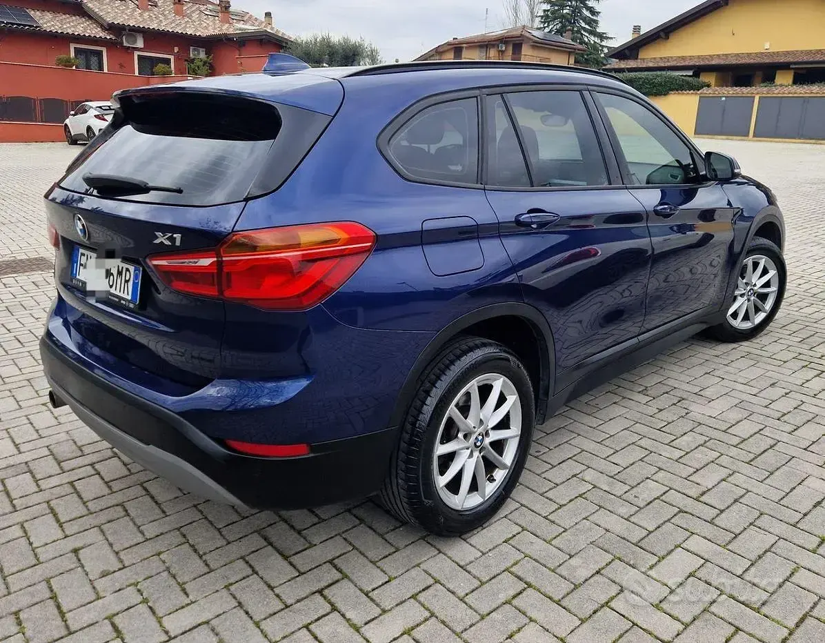 Usata BMW X1 Efficient Dynamics 150 CV (110 kW) 2018 Blu SUV