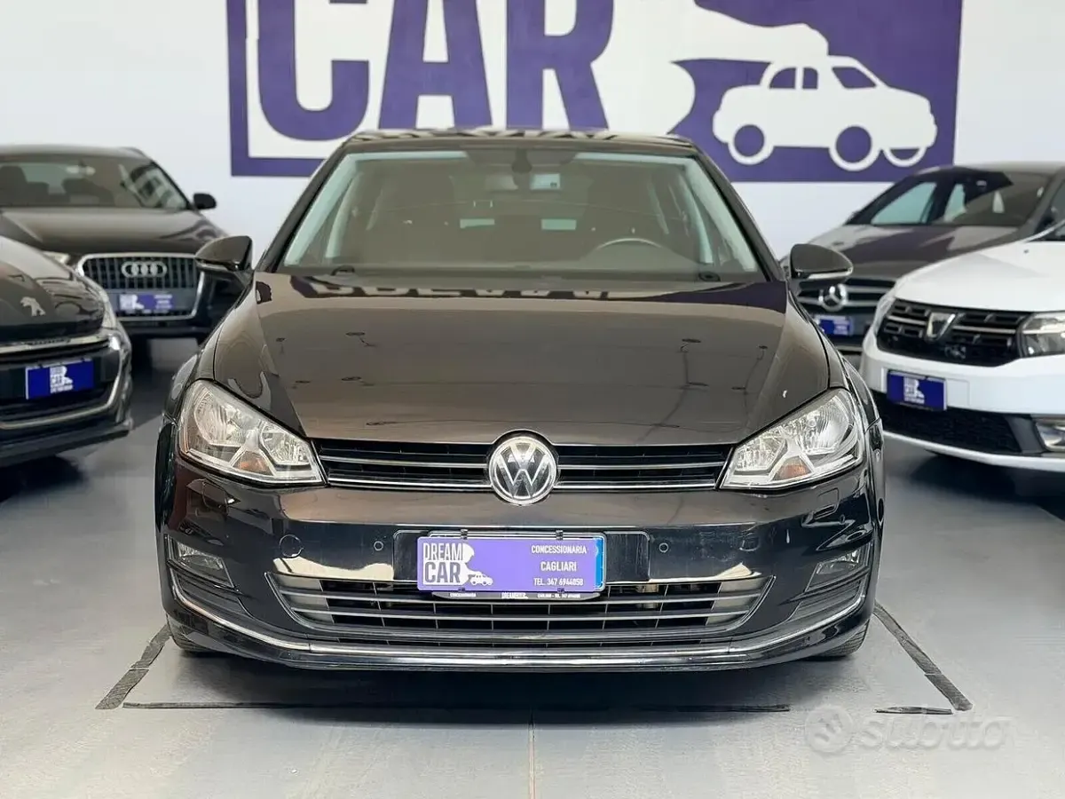 Usata VW Golf VII Highline 110 CV (80 kW) 2016 Nero Berlina