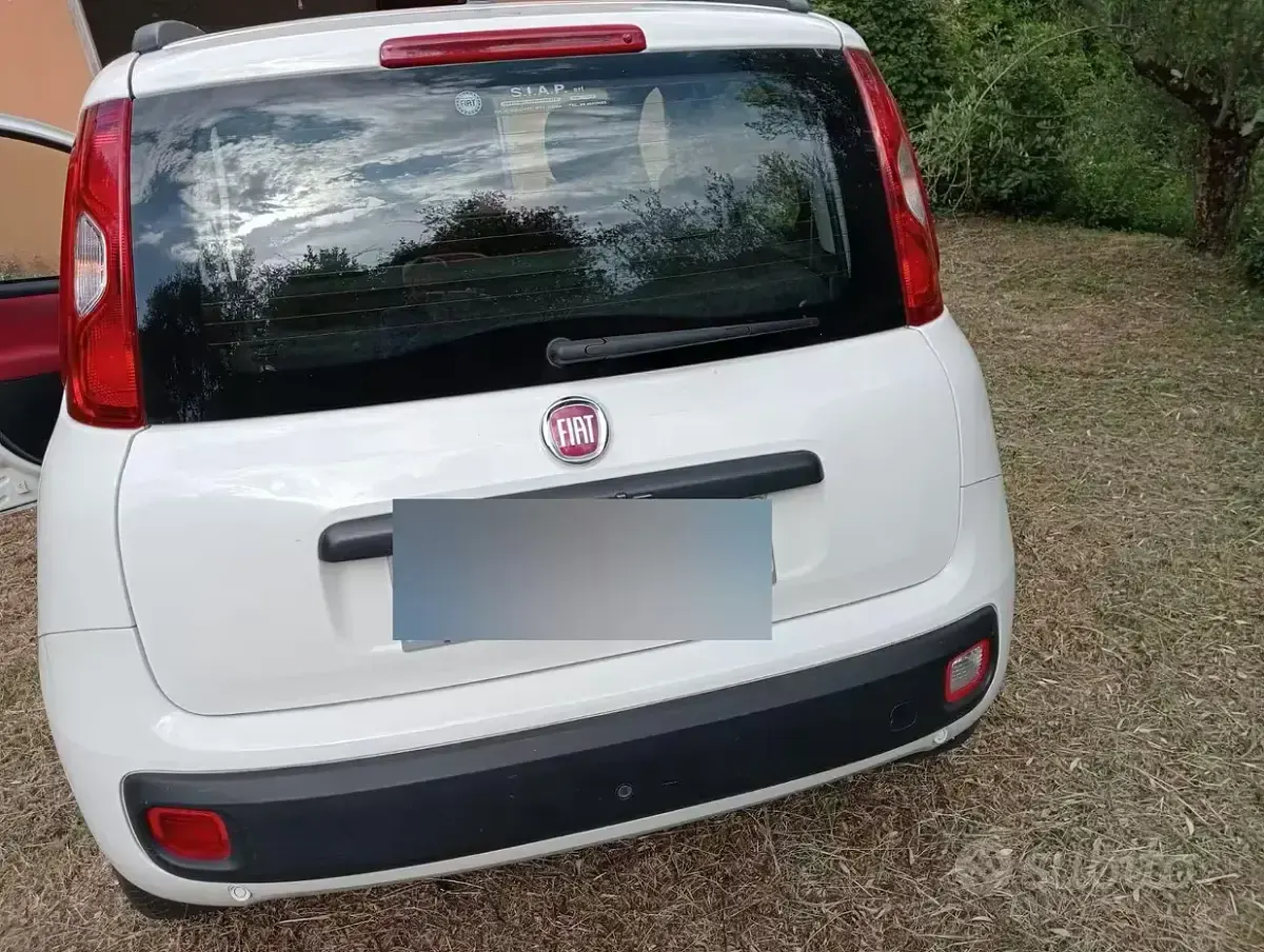Usata Fiat Panda 75 CV (55 kW) 2012 Giallo Utilitaria