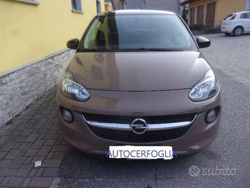 Usata Opel Adam Glam 70 CV (51 kW) 2015 Tetto nero !! Utilitaria