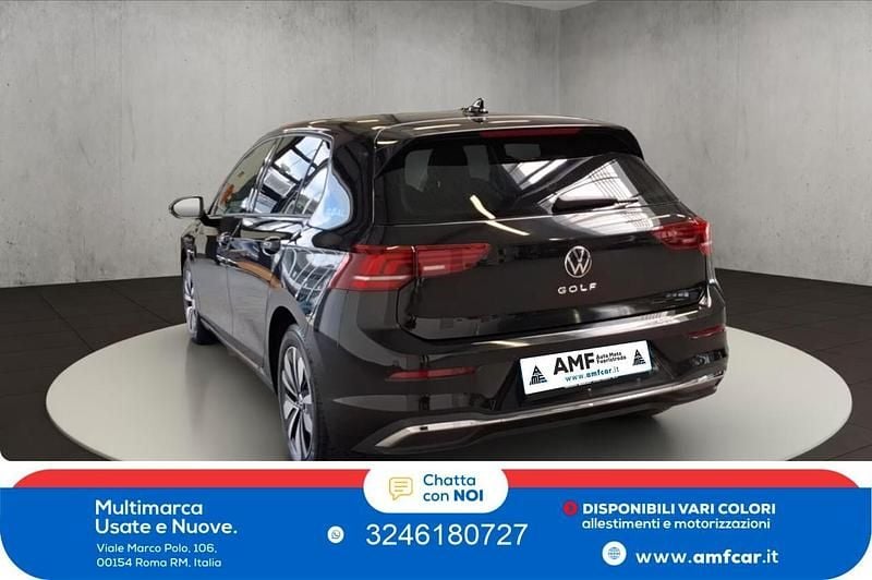 Usata VW Golf VIII R-line 150 CV (110 kW) 2024 Nero Berlina