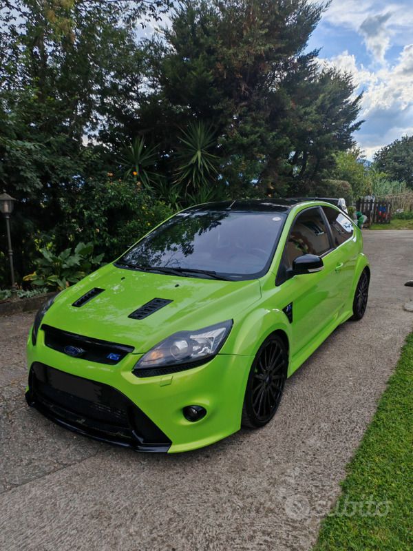 Usata Ford Focus RS 305 CV (224 kW) 2011 Verde Berlina