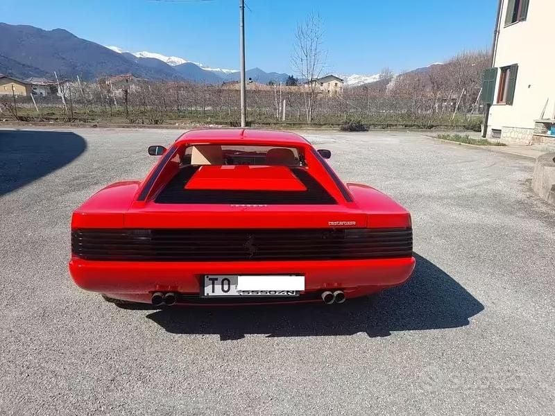 Usata Ferrari Testarossa 390 CV (286 kW) 1987 Rosso Coupé