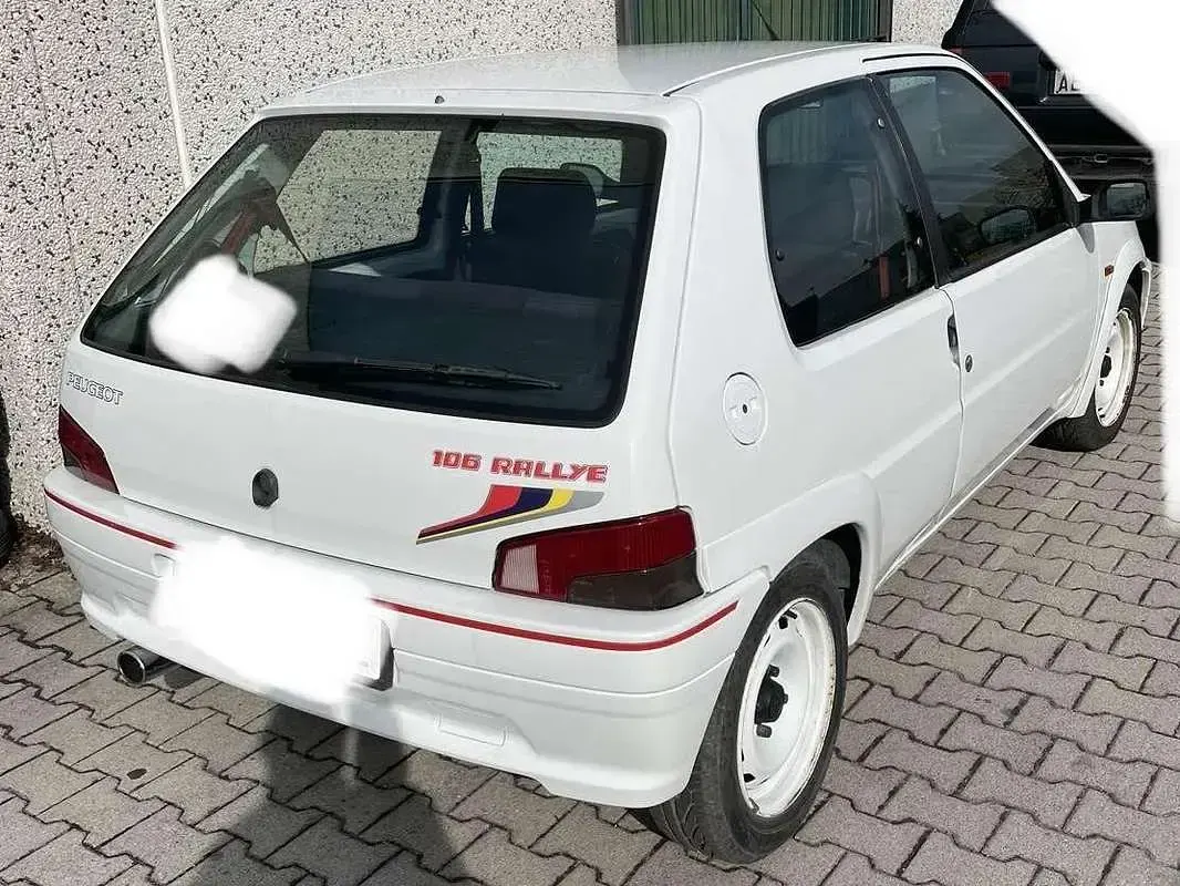 Usata Peugeot 106 98 CV (72 kW) 1995 Bianco Utilitaria
