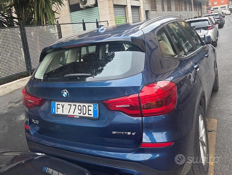 Usata BMW X3 150 CV (110 kW) 2019 Blu SUV