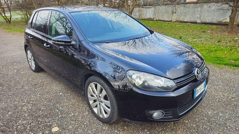 Usata VW Golf VI Highline 160 CV (117 kW) 2009 Nero Utilitaria
