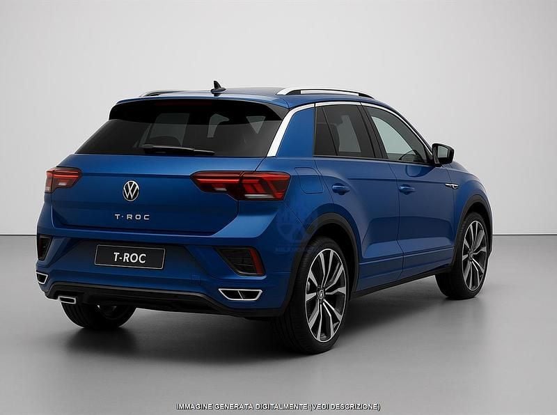 Usata VW T-Roc R-line 190 CV (139 kW) 2025 Blu SUV