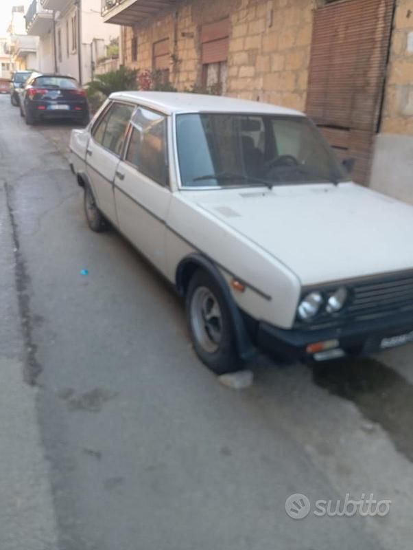 Usata Fiat 131 1984 Bianco