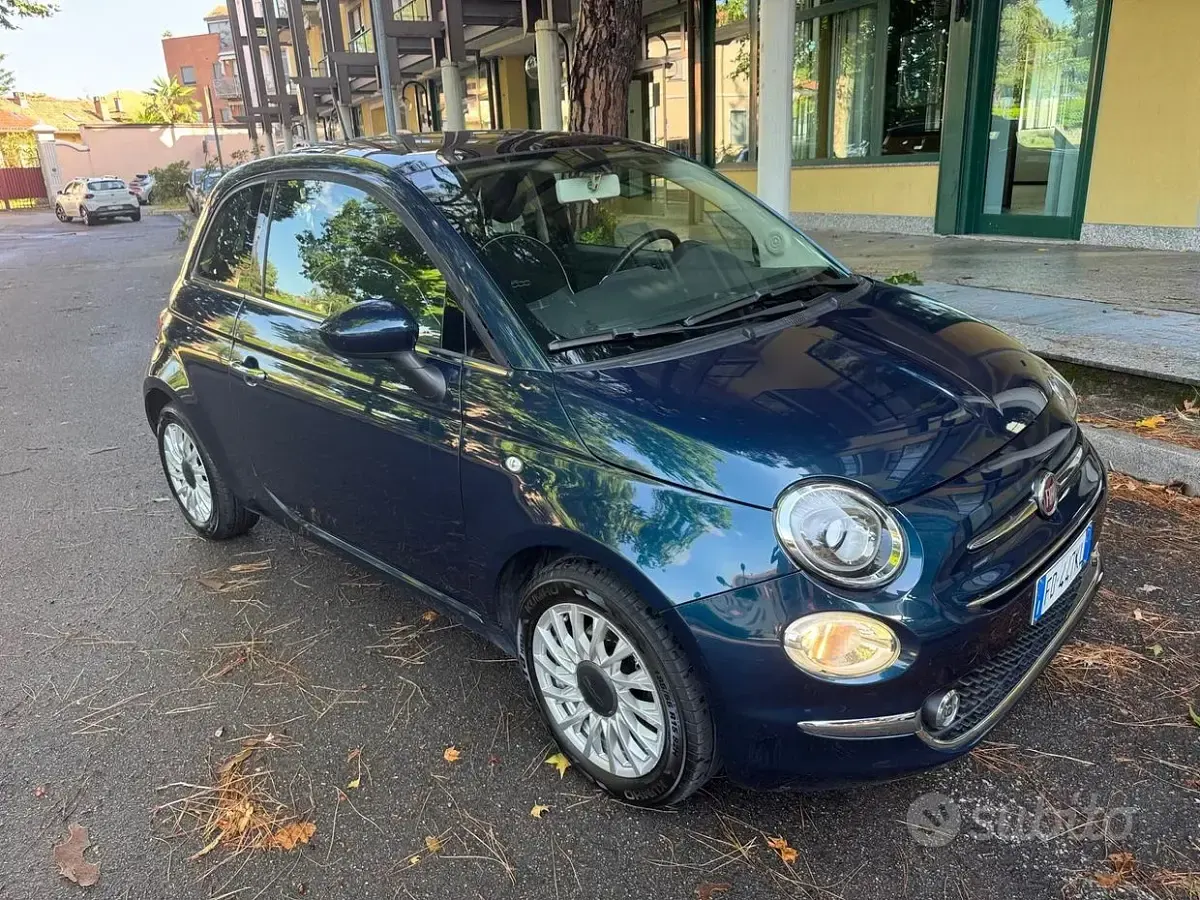 Usata Fiat 500 Lounge 69 CV (50 kW) 2016 Bluazzurro Berlina