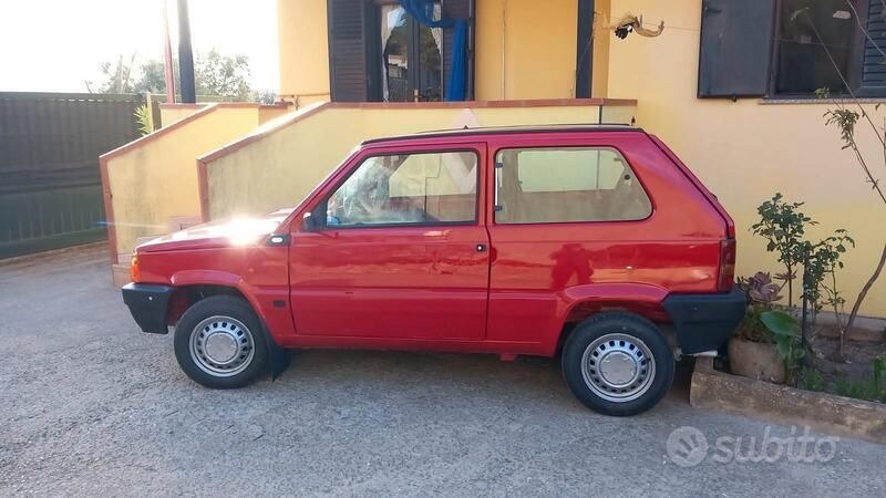 Usata Fiat Panda 34 CV (25 kW) 1993 Rosso Utilitaria