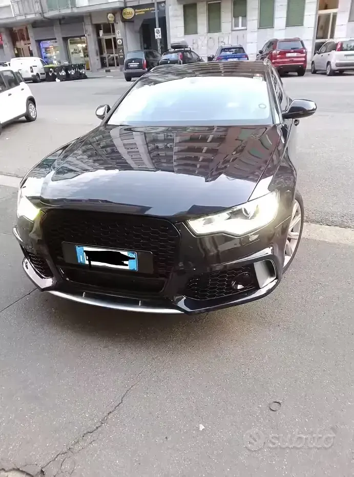 Usata Audi A6 177 CV (130 kW) 2015 Nero