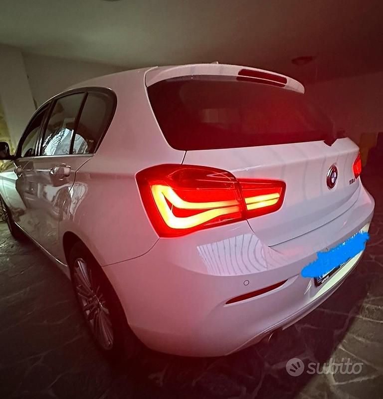 Usata BMW 118 2019 Bianco Utilitaria