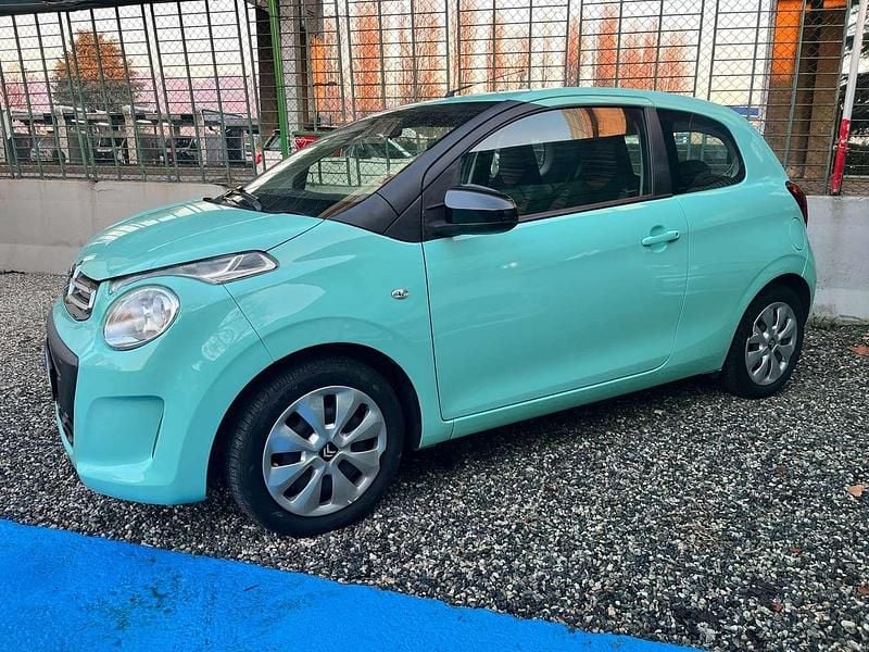 Usata Citroën C1 Shine 72 CV (52 kW) 2019 Verde Utilitaria