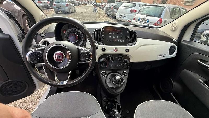 Usata Fiat 500C Mirror 69 CV (50 kW) 2019 Bianco Cabrio
