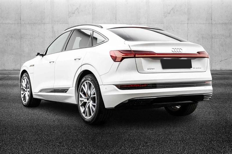 Usata Audi e-tron S-Line 300 kW (408 CV) 2022 Bianco SUV