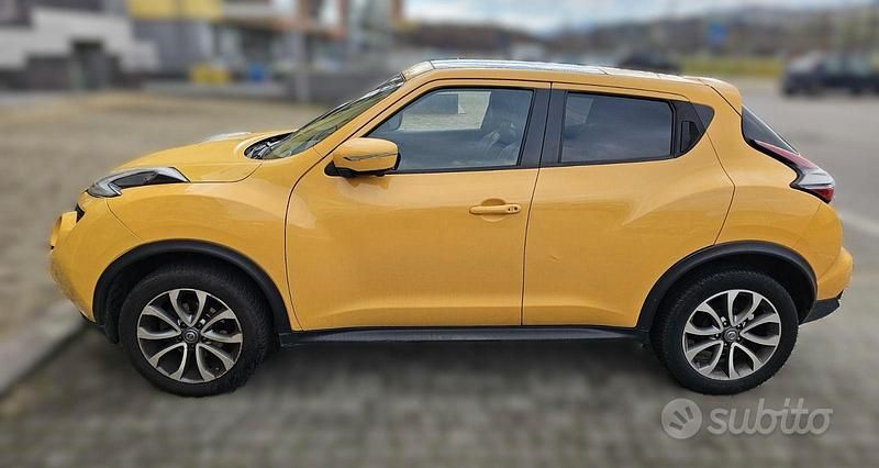 Usata Nissan Juke Tekna 110 CV (80 kW) 2016 Giallo SUV