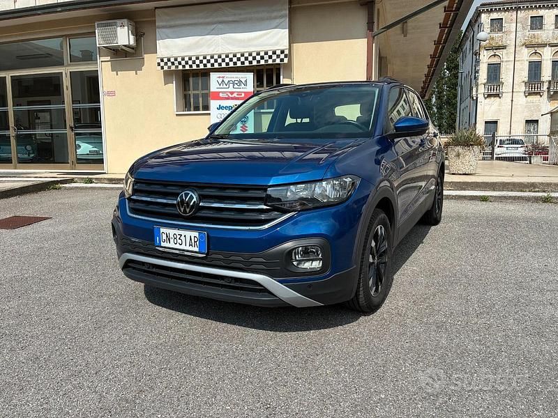Blu Usata 2023 VW T-Cross Style SUV | 17.890 € (Buon prezzo) - Immagine 1/4