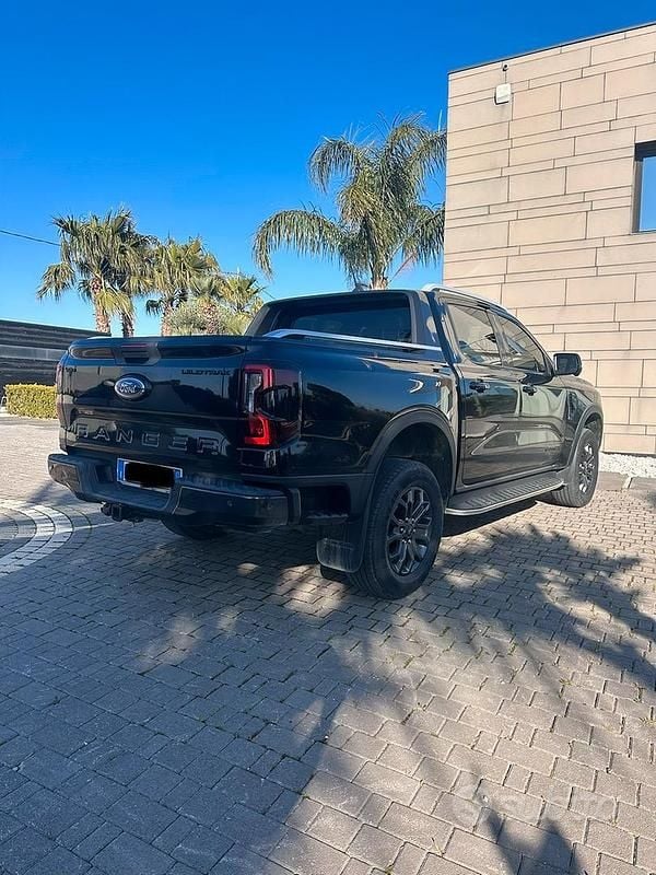 Usata Ford Ranger Wildtrack 205 CV (150 kW) 2023 Nero Pick-up