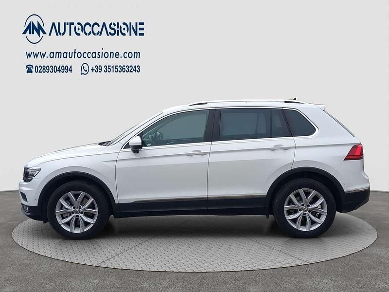 Usata VW Tiguan Advance 190 CV (139 kW) 2020 Bianco SUV