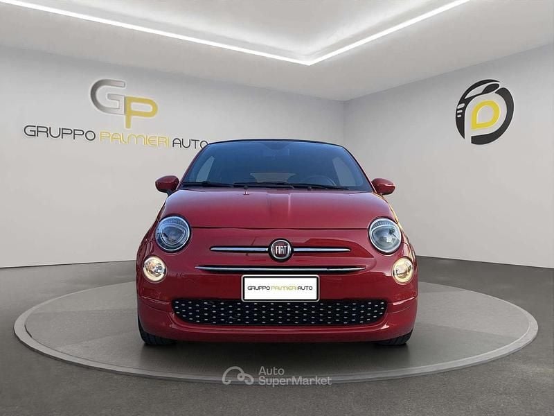 Usata Fiat 500C Lounge 69 CV (50 kW) 2021 Rosso Cabrio