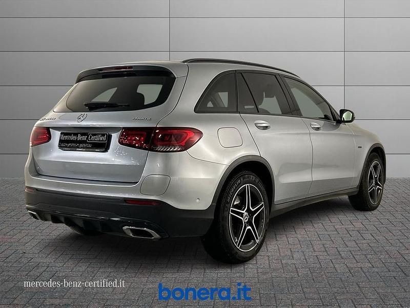 Usata Mercedes GLC300e Premium 306 CV (225 kW) 2021 Argento SUV