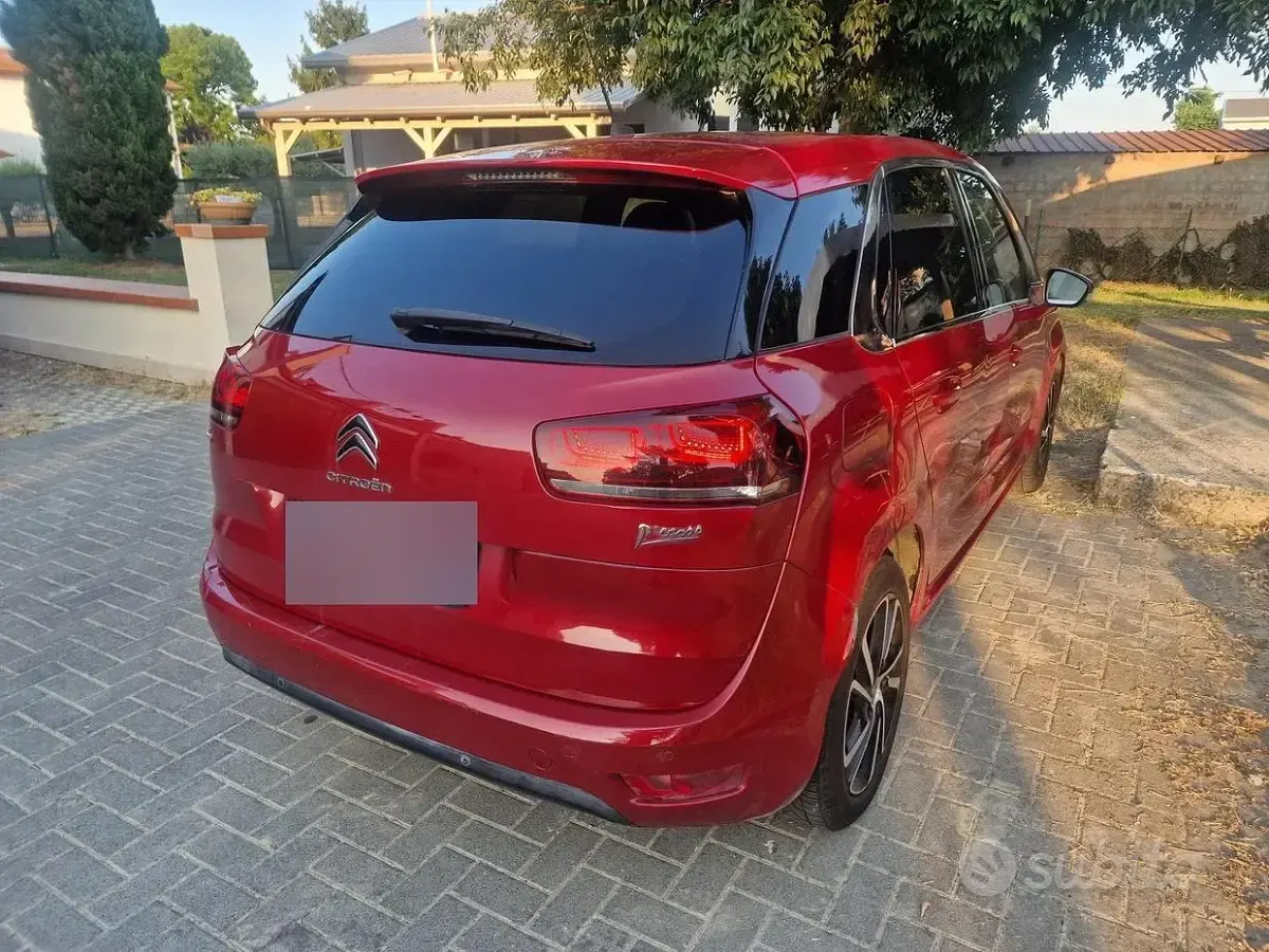 Usata Citroën C4 Picasso 120 CV (88 kW) 2017 Rosso Monovolume