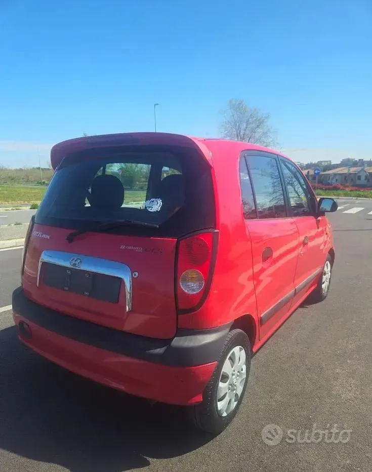 Usata Hyundai Atos Prime 59 CV (43 kW) 2001 Rosso Utilitaria