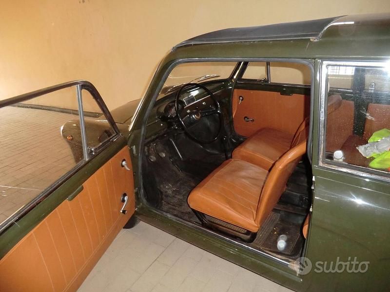 Usata Autobianchi Bianchina 1960 Verde Utilitaria