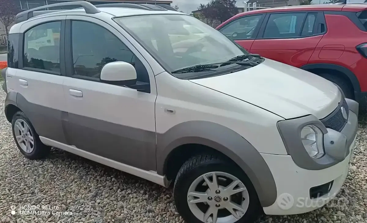 Usata Fiat Panda Cross 2011 Bianco Utilitaria